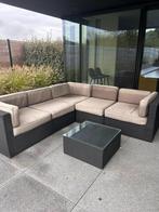 Tuinset / Loungeset met tafeltje, Tuin en Terras, Ophalen, Gebruikt, Bank, Loungeset