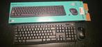 Clavier souris sans fil logitech mk270, Informatique & Logiciels, Enlèvement ou Envoi, Comme neuf, Sans fil, Logitech