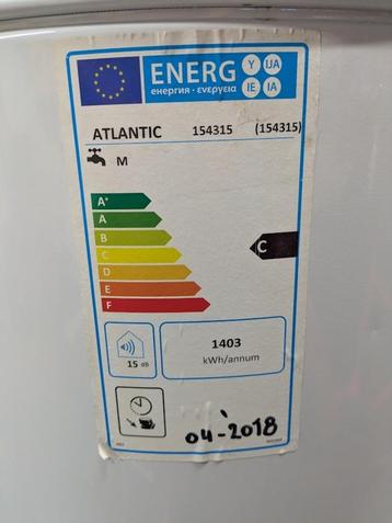 Elektrische boiler Atlantic 150 l staand model beschikbaar voor biedingen