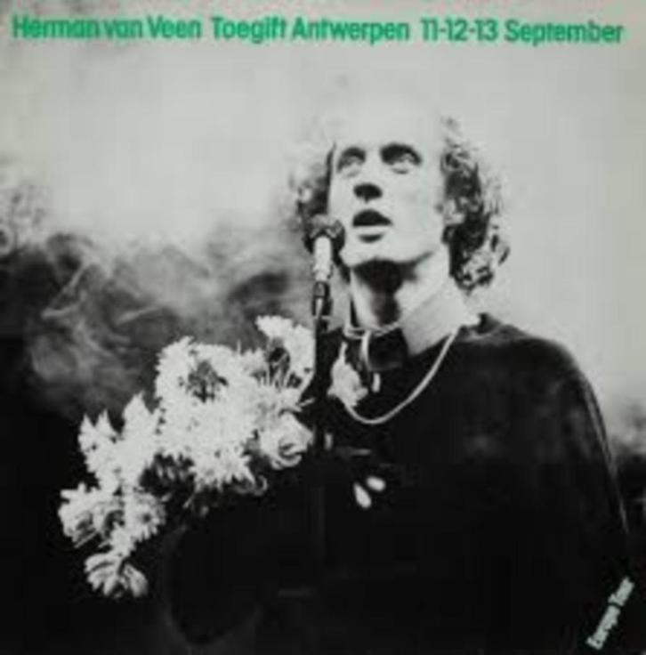 HERMAN VAN VEEN * TOEGIFT 11 12 13 SEPTEMBER, Cd's en Dvd's, Vinyl | Nederlandstalig, Gebruikt, Levenslied of Smartlap, 12 inch