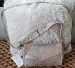 NEGEN! NEUVILLE OFFICIAL Sand Gold leren tas, Handtassen en Accessoires, Ophalen, Nieuw, Overige kleuren, Handtas