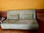 Zetelbed Ikea 2 personen, Huis en Inrichting, Ophalen, Gebruikt, Groen, Overige maten