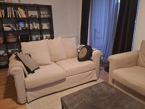 Ikea Gronlid 2-zitsbank beige, Huis en Inrichting, Zetels | Zetels en Chaises Longues, Zo goed als nieuw, Tweepersoons, 150 tot 200 cm