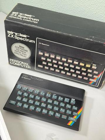 ZX Spectrum 48K ram vintage-computer 1980 Als nieuw Compleet beschikbaar voor biedingen