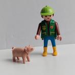 Playmobil dierenverzorger met varken, Kinderen en Baby's, Ophalen of Verzenden, Gebruikt