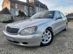 Mercedes S 320 CDI jaar 2000 in een zeer goede staat, Auto's, Automaat, 4 deurs, Zwart, Leder