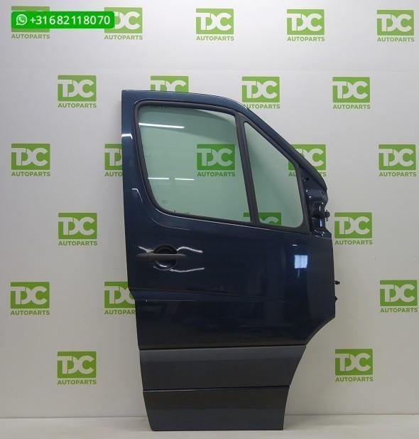 Volkswagen Crafter ('06-'16) Voorportier rechts night black, Auto-onderdelen, Carrosserie, Deur, Volkswagen, Voor, Rechts, Gebruikt