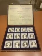 Puur zilver munten, Ophalen, Zilver, Setje, Zilver