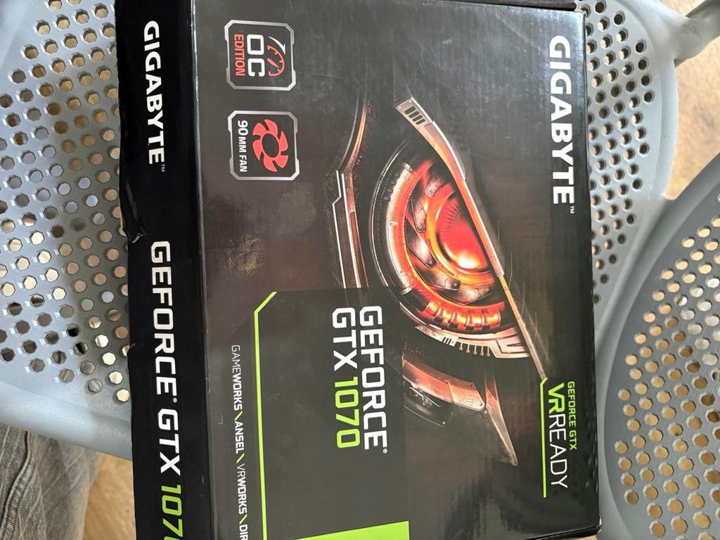 Carte graphique GTX 1070, Informatique & Logiciels, Enlèvement, Comme neuf
