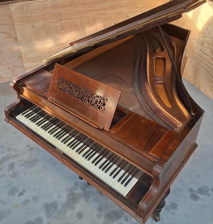 Antieke vleugelpiano van John Broadwood & Sons (Londen), Muziek en Instrumenten, Piano's, Piano, Ophalen