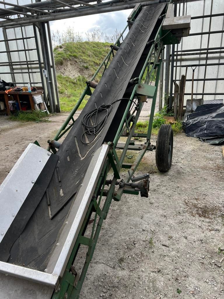 Transportband, Ophalen