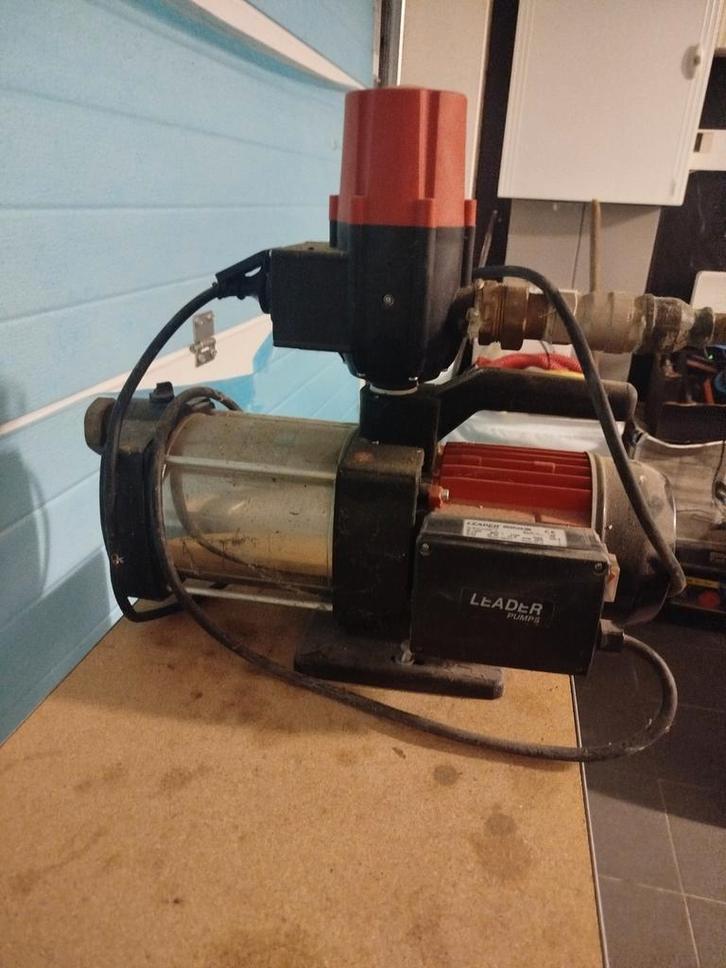Leader inoxplus 250 waterpomp, Tuin en Terras, Waterpompen, Gebruikt, Elektrisch, Beregeningspomp, Ophalen