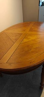 Eetkamer: massief eikenhout zonder fineer, Antiek en Kunst, Ophalen