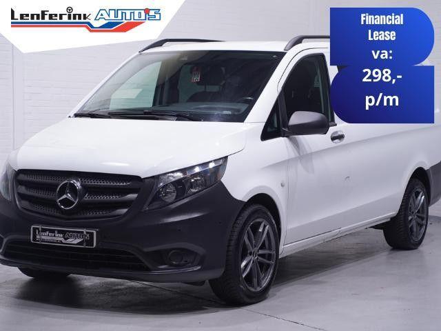 Mercedes-Benz Vito 116 CDI 163 pk Dubbel Cabine Automaat Nav, Auto's, Bestelwagens en Lichte vracht, Bedrijf, ABS, Airconditioning