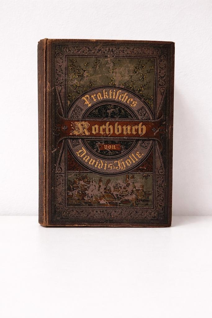 Duits kookboek - Praktisches Kochbuch (Davidis/Ho), Antiek en Kunst, Antiek | Boeken en Manuscripten, Ophalen of Verzenden