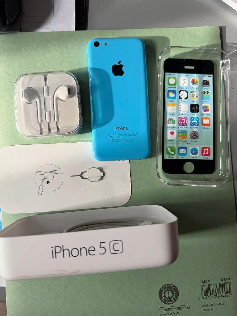 iphone 5C, Telecommunicatie, Mobiele telefoons | Apple iPhone, Ophalen, 80 %, Gebruikt, Blauw