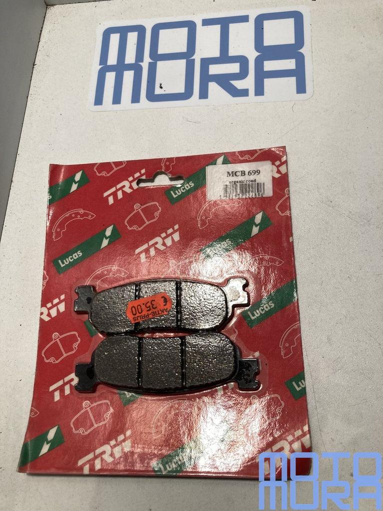 TRW MCB699 remblokken set Yamaha YZF-R1 YZF-R6 YP400 YP125 x, -, -, Nieuw, Ophalen of Verzenden