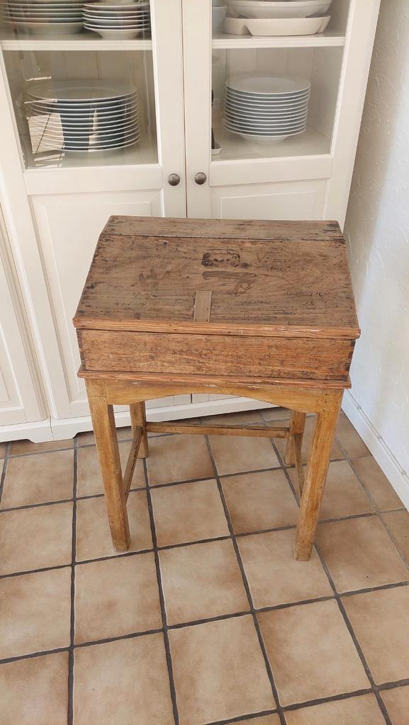 Pupitre - petit bureau ancien, Huis en Inrichting, Kasten | Secretaires, Ophalen