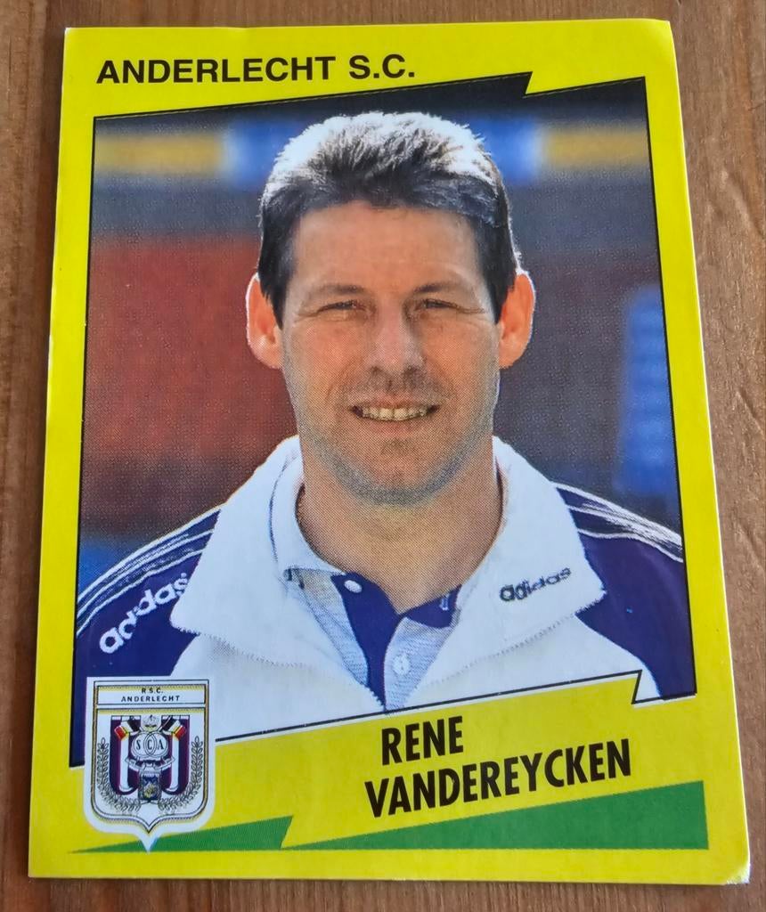 Panini Football 98 #29 Vandereycken Anderlecht SC Voetbal!, Ophalen of Verzenden, Zo goed als nieuw, Sticker