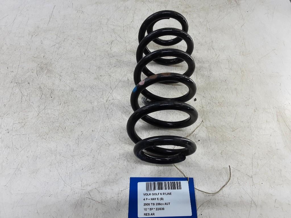 RESSORT DE SUSPENSION ARRIERE Volkswagen Golf VI (5K1), Utilisé, Volkswagen