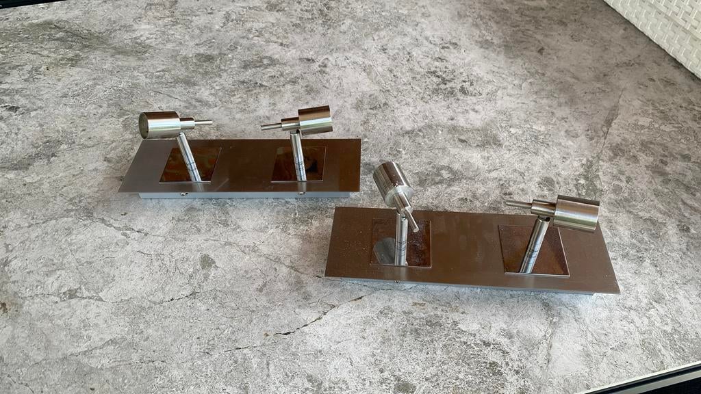 Armatuur voor GU10, Ophalen, Zo goed als nieuw, Metaal