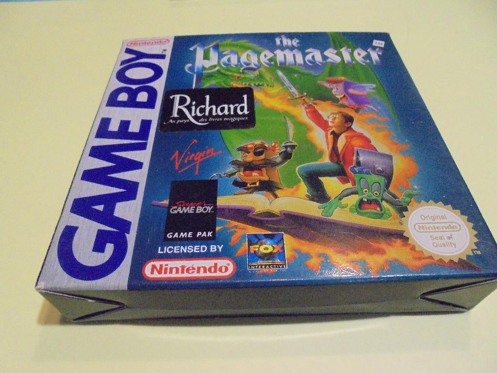 Game boy The pagemaster (CIB), Ophalen of Verzenden, Zo goed als nieuw, Avontuur en Actie, Vanaf 3 jaar