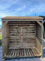 Abri a bois ( nouveau monter et livré ), Enlèvement, Bois