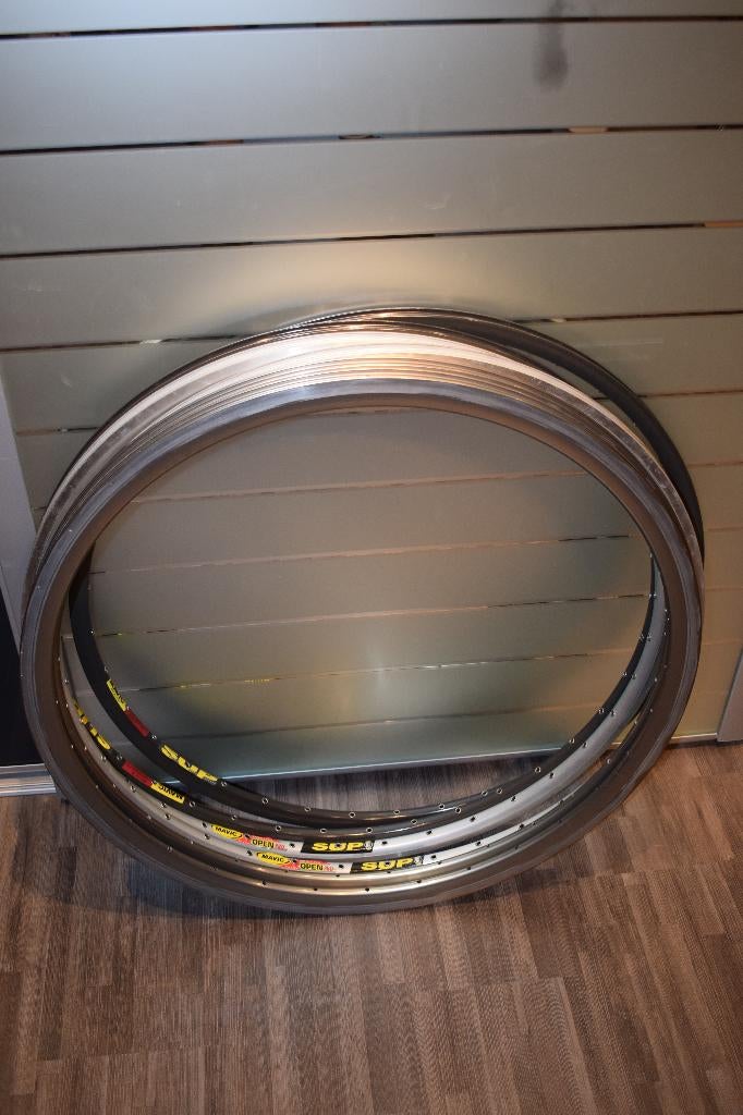 lot mavic,rigida velgen, Fietsen en Brommers, Fietsonderdelen, Zo goed als nieuw, Aluminium, Mavic, Ophalen