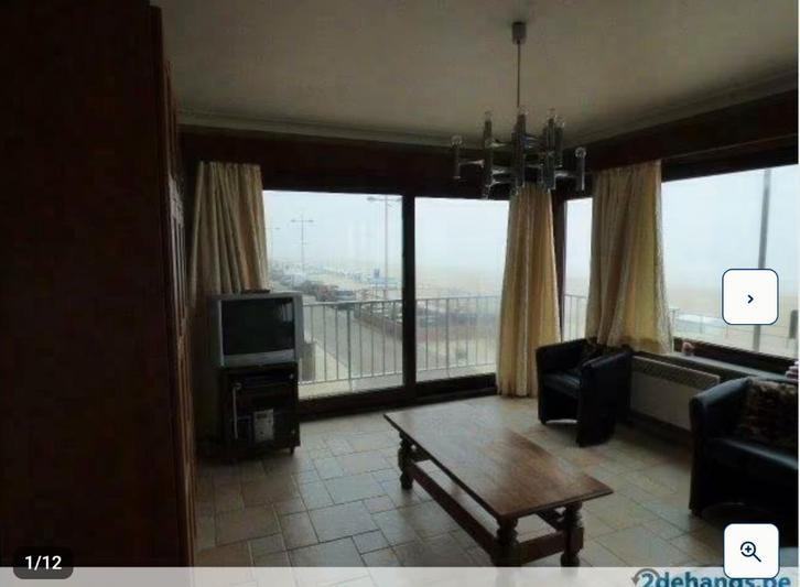 Appartement avec vue frontale sur la mer (5 personnes), Vacances, Maisons de vacances | Belgique, Anvers et Flandres, Appartement
