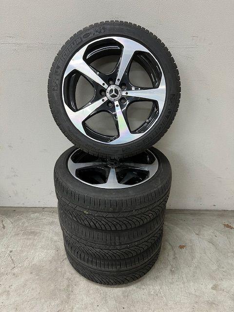 Winterset breedset MB C-Klasse Michelin Alpin 245/40 R18, Auto-onderdelen, Banden en Velgen, Ophalen, 18 inch, -, -