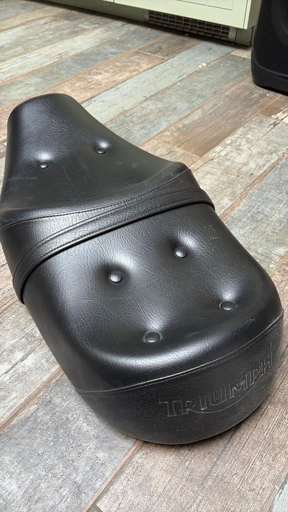 Zadel Triumph t100, Ophalen, Gebruikt