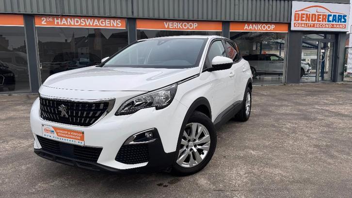 Peugeot 3008, 1.2i benzine,2018,Automaat,91.689km's+Garantie, Auto's, Peugeot, Bedrijf, Te koop, Android Auto, Benzine, Euro 6