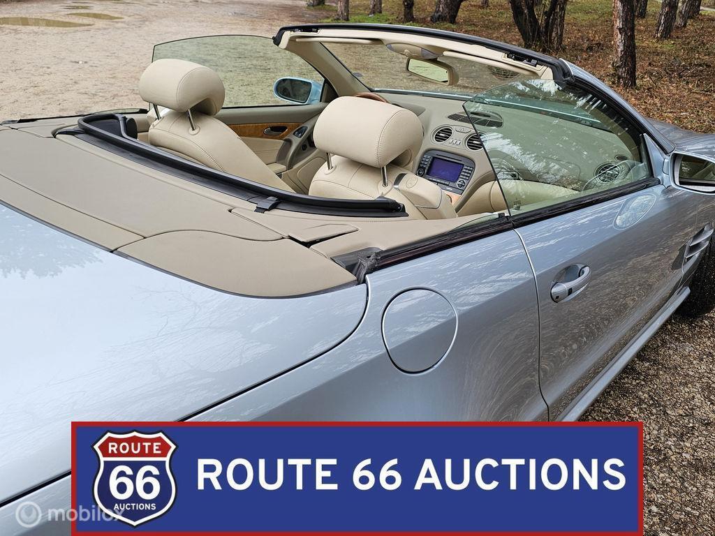 Mercedes-Benz SL 500 | 2005 | Route 66 Auctions, Auto's, Mercedes-Benz, Gebruikt, Zwart, Bedrijf, Handgeschakeld