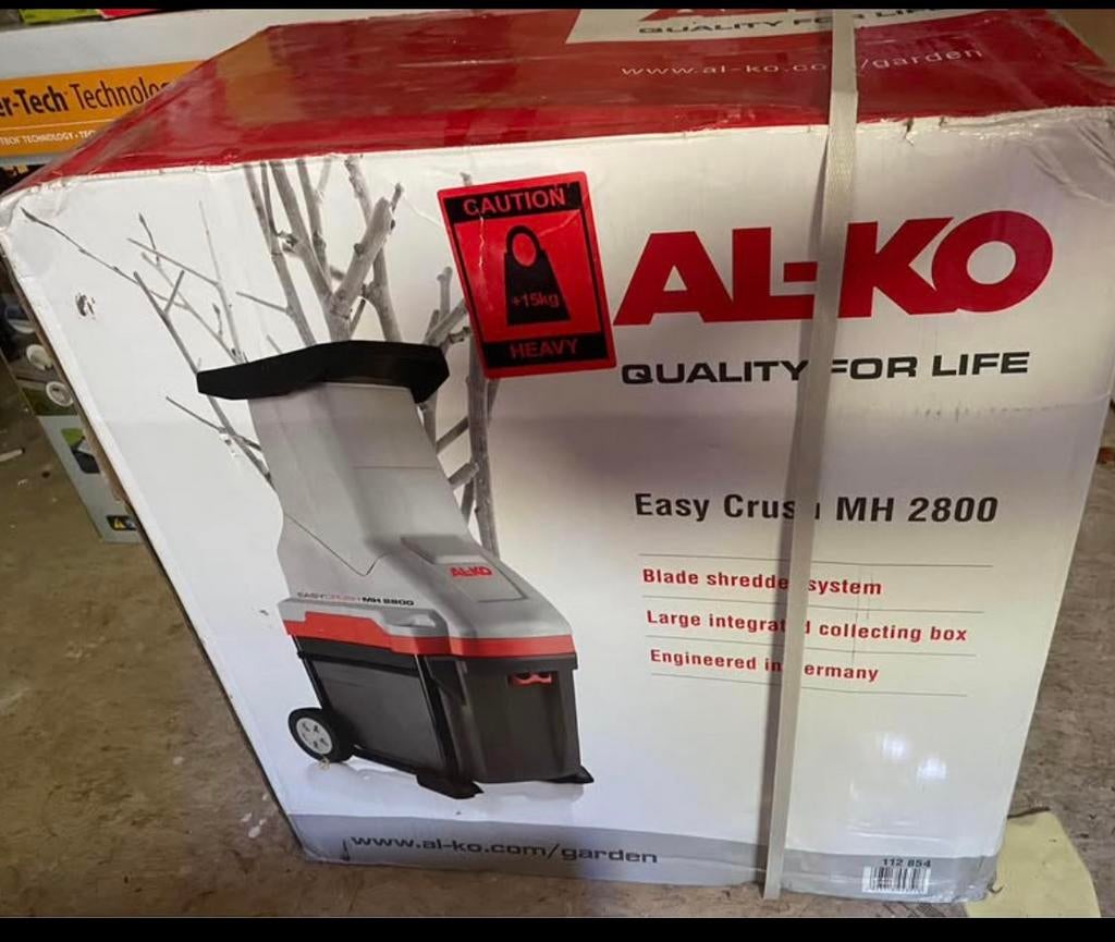 A vendre : broyeur Al-Ko, Jardin & Terrasse, Enlèvement, Neuf, 40 à 49 mm