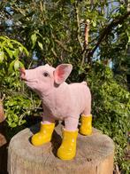 Bottes debout pour cochon, chambre de bébé, jaunes, 35 cm, Jardin & Terrasse, Enlèvement ou Envoi, Neuf, Synthétique, Animal