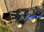New Holland Speeltractor kind met aanhangwagen, Kinderen en Baby's, Ophalen, Zo goed als nieuw