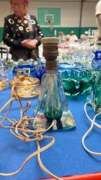 Petit pied de lampe vert Val Saint Lambert, Antiquités & Art, Enlèvement ou Envoi