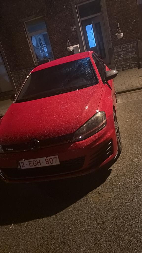 Vw golf 7gti, Autos, Rouge, Euro 5, Boîte manuelle, 5 portes