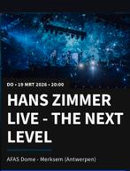 2 places (PMR + 1) concert  Hans Zimmer ce 19/03/26 Anvers, Tickets & Billets