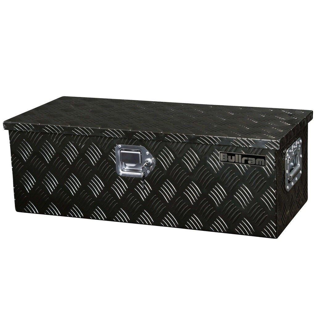 Opbergkist traanplaat medium zwart gecoat, Auto diversen, Overige Auto diversen, Verzenden