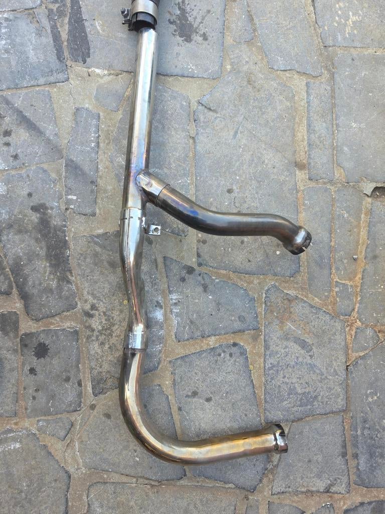 Panhead 2in1 uitlaat, Motoren, Onderdelen | Harley-Davidson, Ophalen