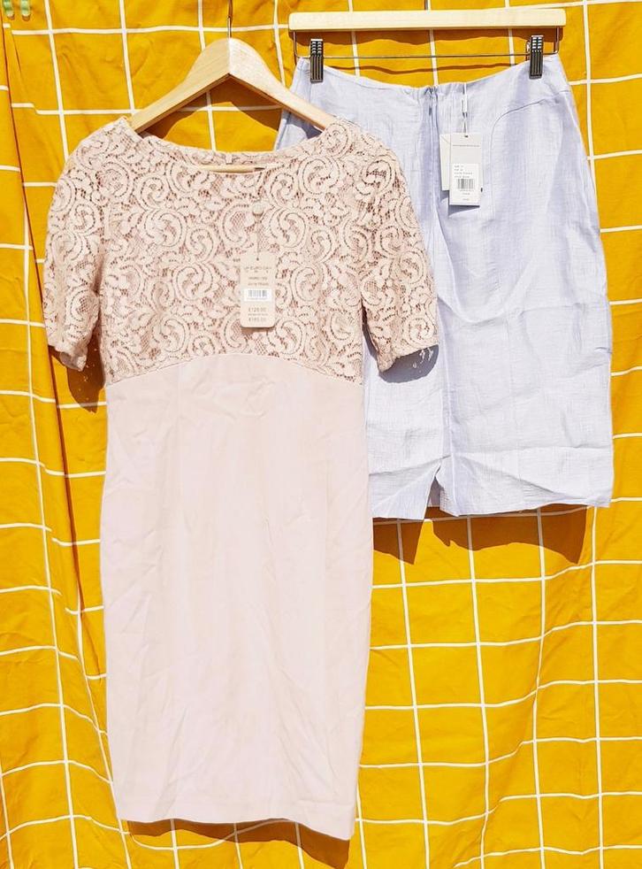 SUPER LOt robe chic et jupe en lin neuves(marques anglaises), Kleding | Dames, Dames-kledingpakketten, Nieuw, Maat 36 (S)