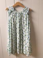 MAAN, lichtblauwe jurk (zomer) papegaaitjes 122, Kinderen en Baby's, Kinderkleding | Maat 122, Maan, Meisje, Ophalen of Verzenden
