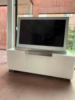 Meuble TV moderne sur roulettes, Modern design, Avec tablette(s), Comme neuf, 100 à 150 cm