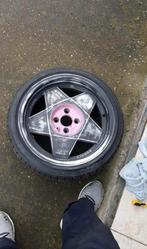 Borbet Type A 16” 4x100 (opknappers), Auto-onderdelen, Banden en Velgen, Ophalen, Gebruikt, 16 inch, Banden en Velgen