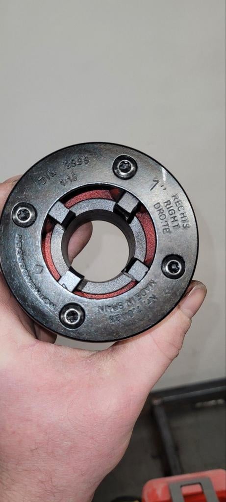 Rothenberger draadsnijset (Metaal), Ophalen