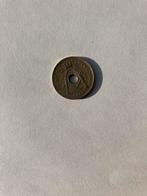 Munt van 5 cent uit 1925, Postzegels en Munten, Munten | België, Verzenden, Zilver, Losse munt, Metaal