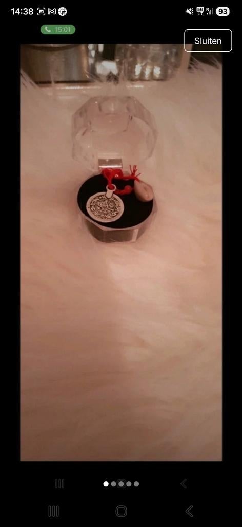 Henna ring, Marokkaanse jurk, Ophalen