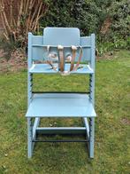 Tripp Trapp Stokke stoel blauw, Kinderen en Baby's, Kinderstoelen, Ophalen