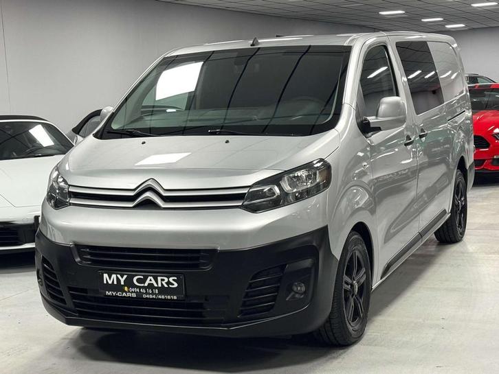 Citroën Jumpy 2.0 HDi 6-Places Double Cabine Long Full Opti, Autos, Camionnettes & Utilitaires, Entreprise, Achat, ABS, Airbags